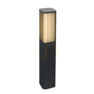Norlys Astrid 2214GR Pollerleuchte, Graphit RAL 7016, 85 cm, LED 2700 K small 0