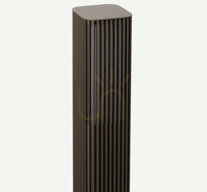 LED-Gartenpollerleuchte Norlys Astrid 2219GB beigegrau 55 cm 3000 K small 0