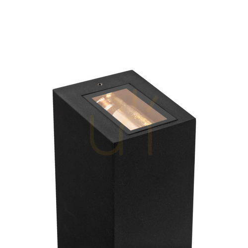 Prüfen Außenwandleuchte NORLYS Lillehammer 2276BL schwarz RAL 9005, LED 4,5 W 3000 K, Uplight, DALI2