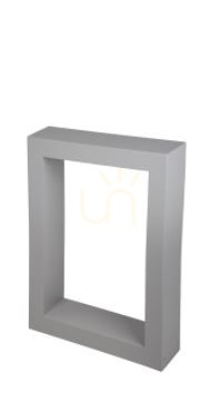 Prüfen LED-Pollerleuchte NORLYS Hellvik 2405AL Aluminium 55 cm 8,1 W 4000 K