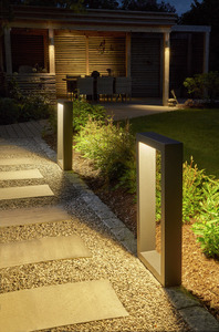 LED-Pollerleuchte Hellvik 2416GR 85 cm, 11,9 W, 3000 K, DALI-2, Graphit, NORLYS small 3