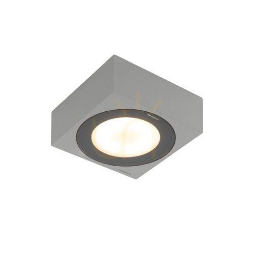 Prüfen Hitra 2462AL Silberne LED-Deckenleuchte für den Außenbereich von NORLYS