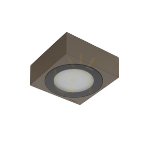 NORLYS Hitra 2462GB LED-Außendeckenleuchte, graubeige RAL 7006 small 1