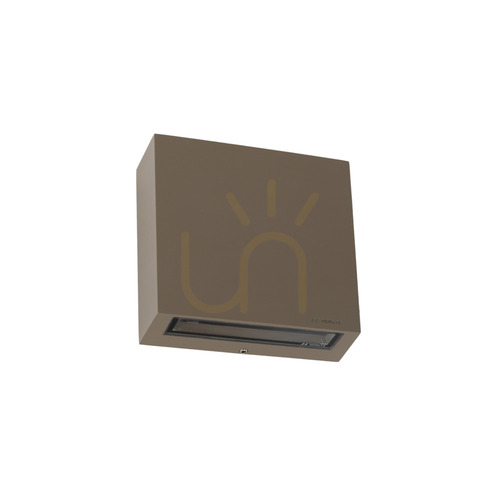 Prüfen Norlys Nora 2464GB Außenwandleuchte, Graubeige, LED 3000 K, oben–unten, DALI2/TD