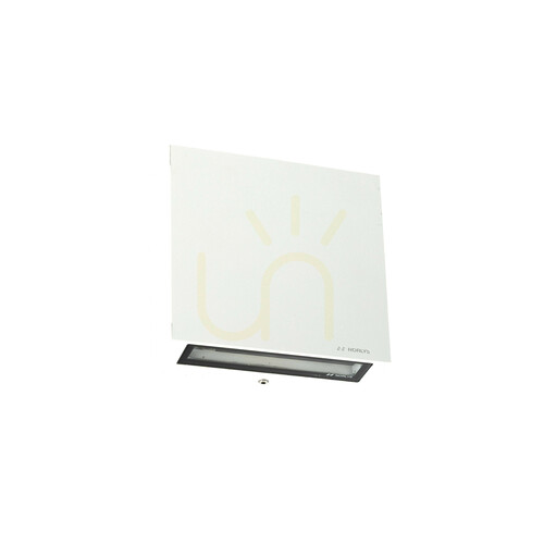 Prüfen Nora 2467WH – Weiße LED-Außenwandleuchte von NORLYS