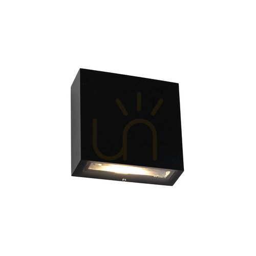 Prüfen Nora 2486BL – Schwarze LED-Außenwandleuchte von NORLYS