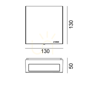 Norlys Nora 2499WH LED-Außenwandleuchte weiß, 8 W 4000 K DALI2, satiniertes Glas small 4