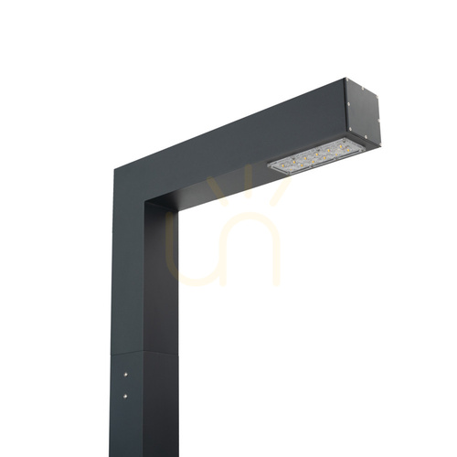 Prüfen Mastaufsatzleuchte Norlys Trelleborg 2606GR LED 40,4W 2700K Graphit