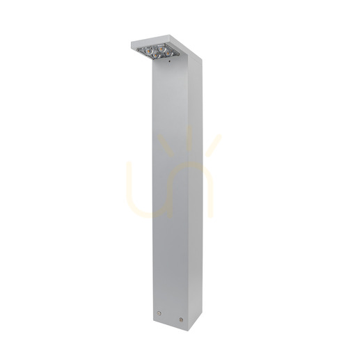 Prüfen Skara 2941AL Silberne LED-Stehlampe von NORLYS