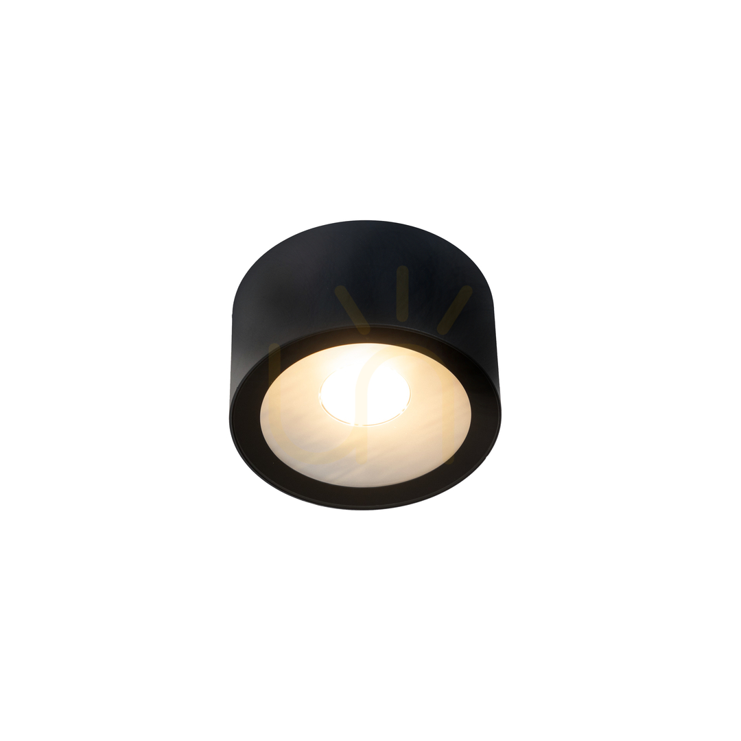 Sol 4046BL – Schwarze LED-Deckenleuchte für den Außenbereich von NORLYS
