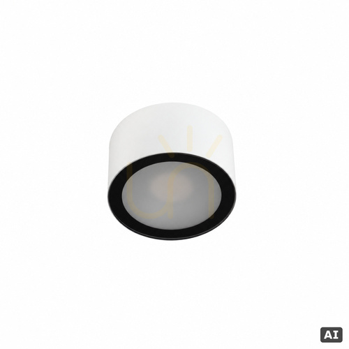 Prüfen LED-Außendeckenleuchte Sol 4049WH ø20 cm, weiß RAL 9003, satiniertes Glas, 19,3 W 3000 K DALI2 NORLYS