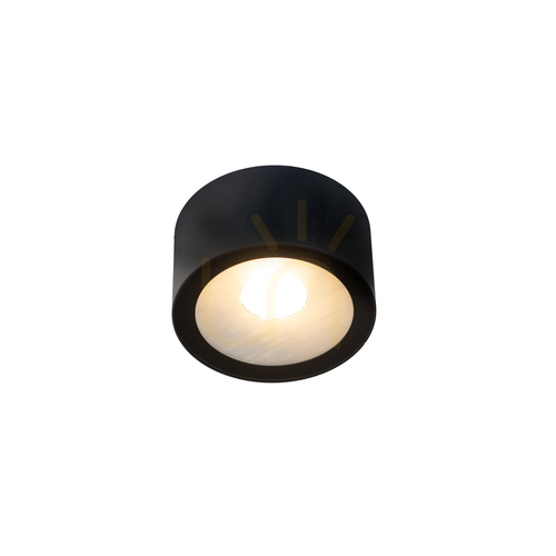 Prüfen Sol 4053BL – Schwarze LED-Deckenleuchte für den Außenbereich von NORLYS