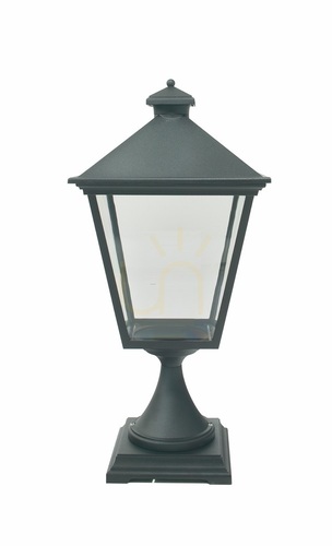 Prüfen LED-Lichtmast „London 4144BC“ in Kupferoptik von NORLYS