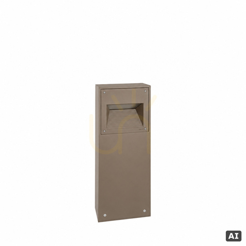 Prüfen LED-Pollerleuchte Namsos 5013GB, 65 cm, 8,6 W, 4000 K, beigegrau RAL 7006 – NORLYS