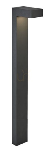 Prüfen NORLYS Asker DC5124GR LED-Pollerleuchte, graphit, 85 cm, 24 V DC, 4000 K