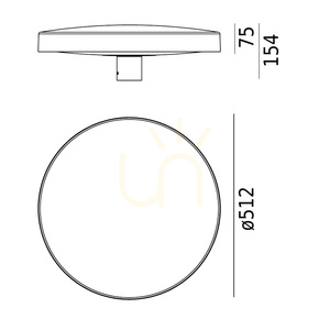 Mastaufsatzleuchte Norlys Borg 5143GR Graphit LED 32W 3000K D4i small 5