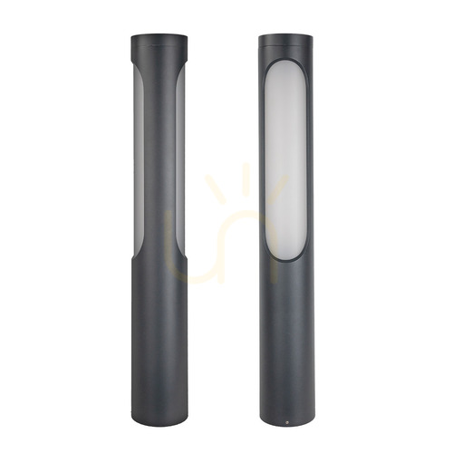 Prüfen NORLYS Kisa 5185GR LED-Poller Graphit 13,4 W 85 cm