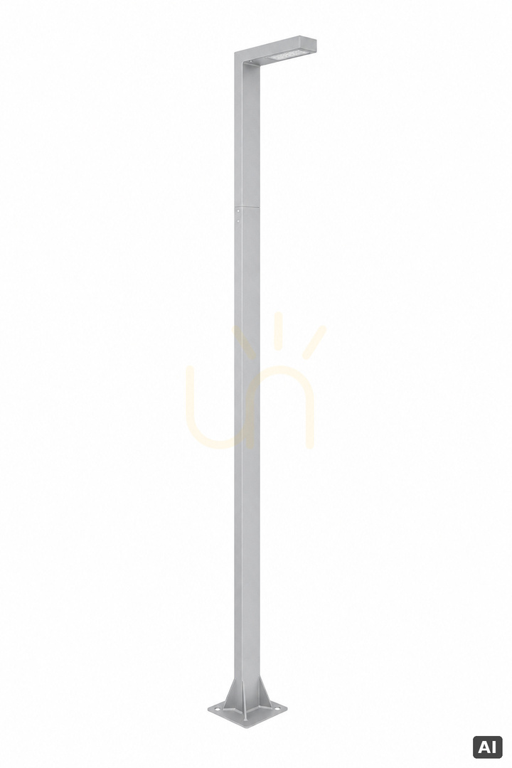 Asker 5224AL Silver LED Garden Lantern by NORLYS