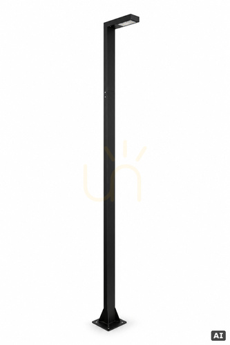 Prüfen NORLYS Asker 5225BL Gartenleuchte schwarz LED 19,7 W 300 cm