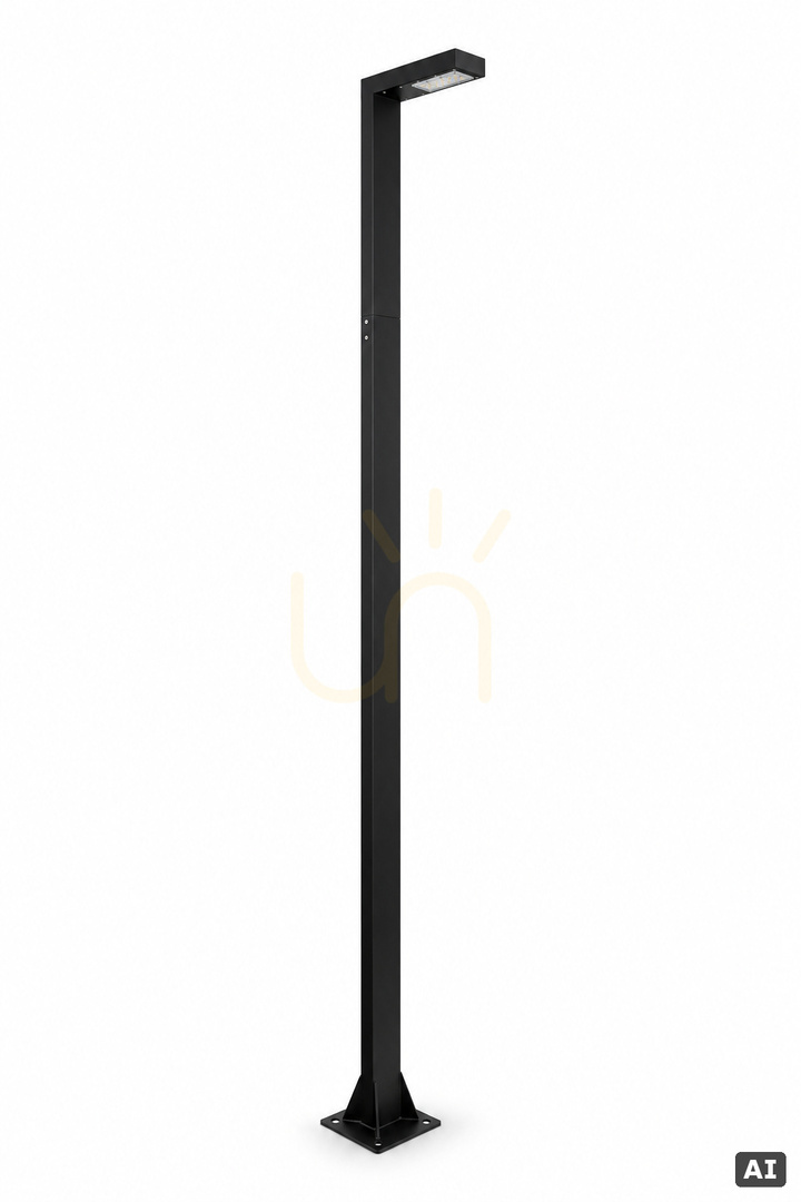 NORLYS Asker 5225BL Black LED Garden Light 19.7 W 300 cm