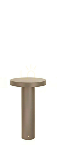 Prüfen LED-Poller NORLYS Borg 6120CS Corten 35 cm