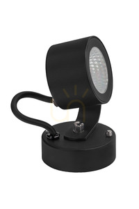 Außenstrahler Moss DC6163BL LED 6,8W 24V DC 3000K Schwarz - Norlys small 0