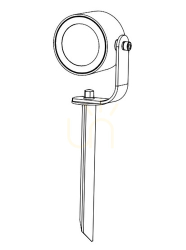 Prüfen NORLYS Moss 6167CB LED-Außenstrahler in Kupferoptik
