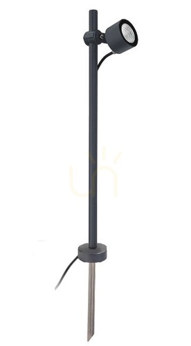 Prüfen Moss 6624GR Grauer LED-Außenstrahler von NORLYS