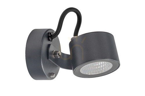 Prüfen NORLYS Moss DC6801GR LED-Außenstrahler 24 V 3000 K, graphitgrau