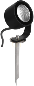 Norlys Moss DC6805BL Gartenstrahler mit Erdspieß, schwarz RAL 9005, LED 6,8 W 24 V DC, 3000 K small 0
