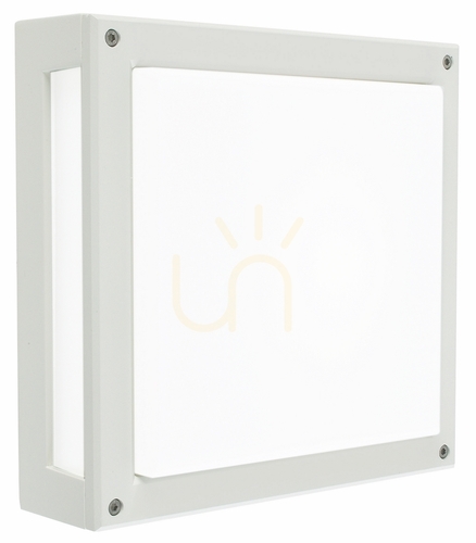 Prüfen Nordland 7116WH – Weiße LED-Deckenleuchte für den Außenbereich von NORLYS