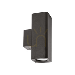Gea Luce GAP541 Wandleuchte satinschwarz 2×GU10 small 0