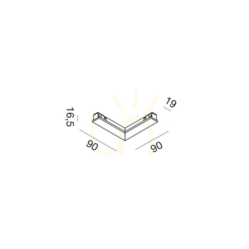 Prüfen GBIC33-Sammelschienenverbinder, silber, Gea Luce