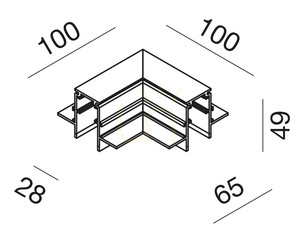 GBIGIB1 Sammelschienenverbinder, weiß, Gea Luce small 1