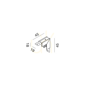 GBIGS10 Sammelschienenverbinder, weiß, Gea Luce small 1