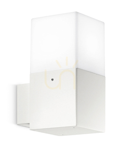 GES400 Weiße Wandleuchte „Gea Luce“ für den Außenbereich, IP44 small 0