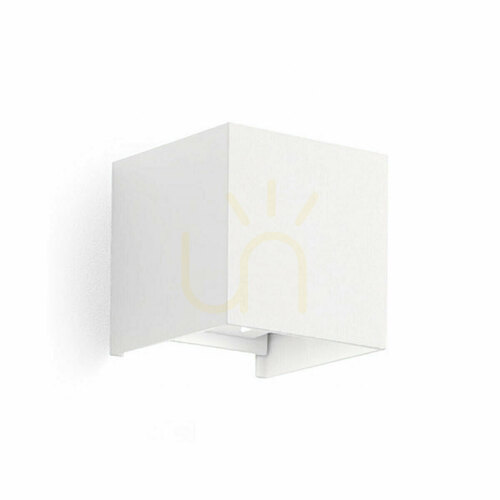 Prüfen GES865N Weiße Gea Luce Außenwandleuchte, IP65