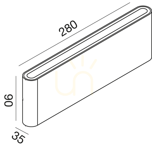 Prüfen GES884N Graphite Gea Luce Außenwandleuchte, IP54