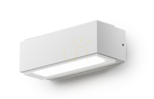 Prüfen Außenwandleuchte GES961C Gea Luce, weiß, LED 10 W 3000 K, Licht nach oben und unten, IP65