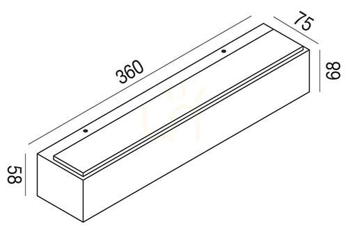 Prüfen GES965C Rostfarbene Gea Luce Außenwandleuchte, IP65