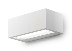 GES971 Weiße Wandleuchte „Gea Luce“ für den Außenbereich, IP65 small 0