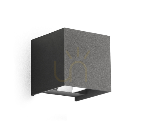 Prüfen GES1021 Graphite Gea Luce Außenwandleuchte, IP65