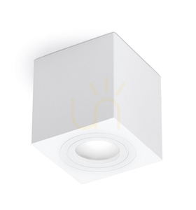 GES1070 Weiße Gea Luce Deckenleuchte für den Außenbereich, IP65 small 0