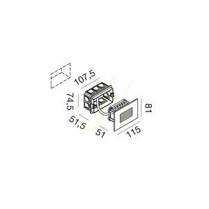 GES2050 Gea Luce IP66 Treppenbeleuchtung small 1