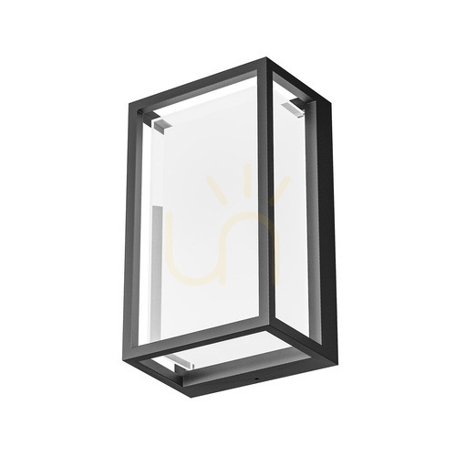 Prüfen GES2101 Graphite Gea Luce Deckenleuchte für den Außenbereich, IP65