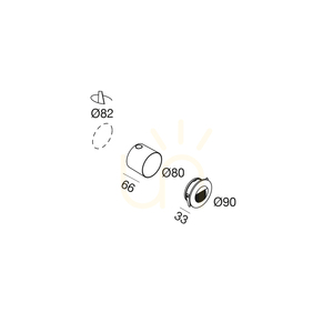 Gea Luce GES2112C LED-Treppeneinbauleuchte, braun, 3 W, IP65 small 1