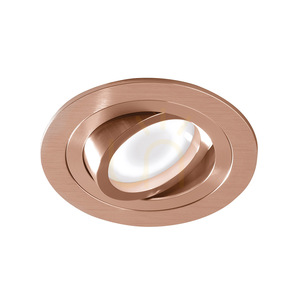 Einbaustrahler Gea Luce GFA094 schwenkbar Kupfer gebürstet GU10 Ø9,3 cm small 0