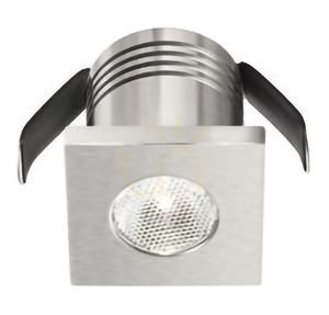 LED-Einbauleuchte Gea Luce GFA902N, Nickel, 3 W, 4000 K small 0