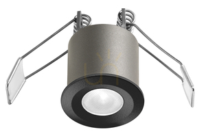 GFA1091C Einbauleuchte, schwarz, Gea Luce small 0