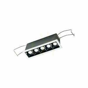 5-flammige Einbauleuchte GFA1120N Gea Luce, weiß, LED 10 W 0 5-flammige Einbauleuchte GFA1120N Gea Luce, weiß, LED 10 W small 0